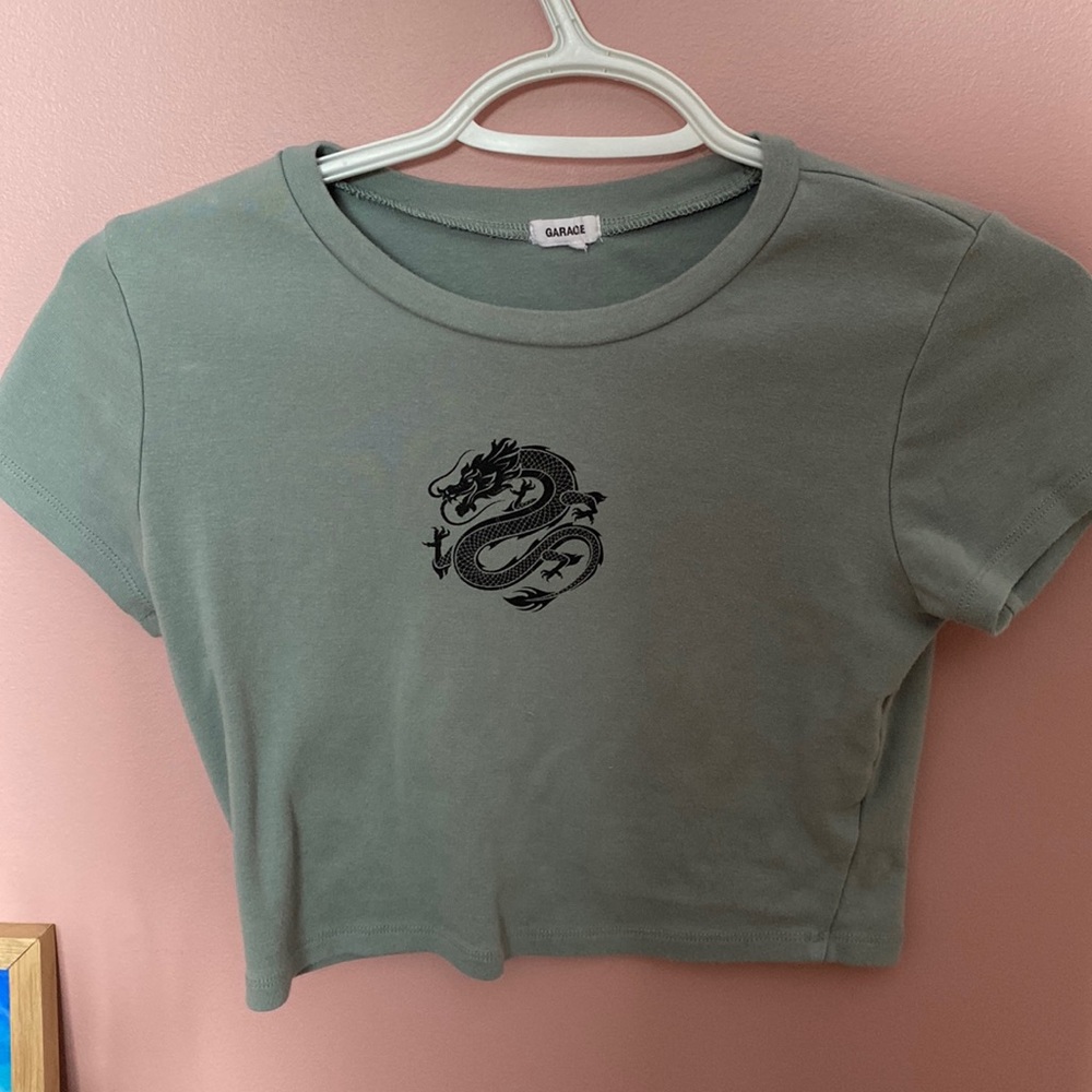 Garage crop top